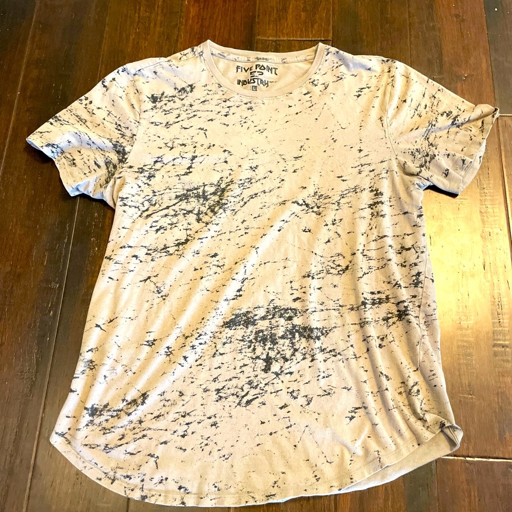 Abstract long T shirt
